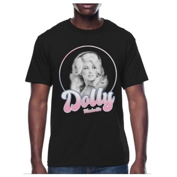 Retro Dolly Parton Nashville Graphic Band Tee NWT - Picture 2 of 7